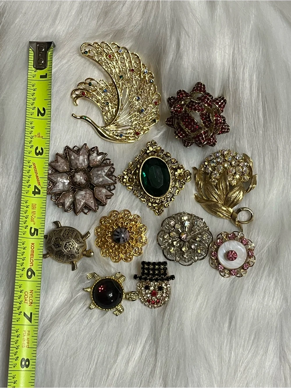 Vintage Brooch Lot - Picture 8 of 13
